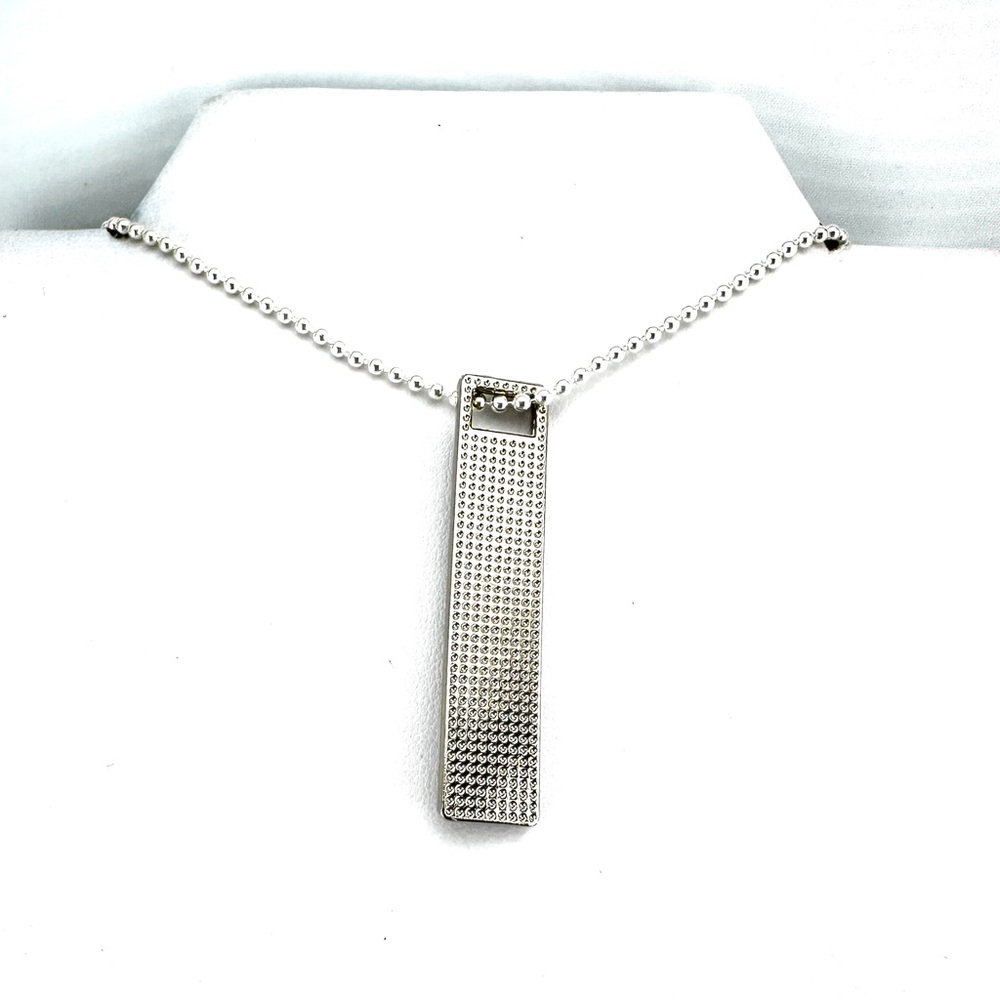 Prada charm w/bonus gift. AUTHENTIC White and silver. - Picture 3 of 10